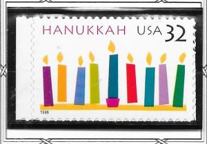 US#3118 $0.32 Hanukkah (MNH) CV $0.65