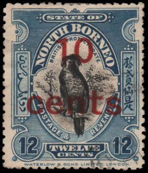 North Borneo 162 used