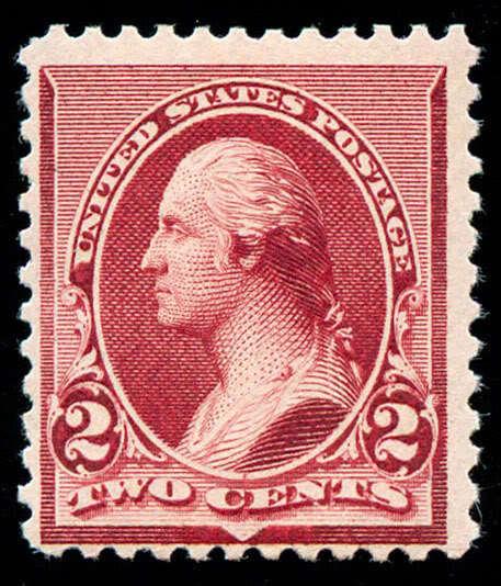 momen: US Stamps #219D Mint OG F/VF