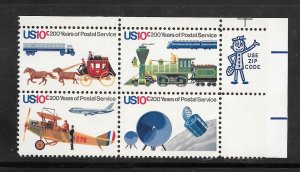 #1572-75 MNH Zip Block