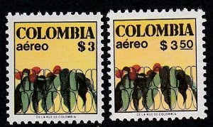 Colombia # C640-641, Colombian Coffee, Mint NH..