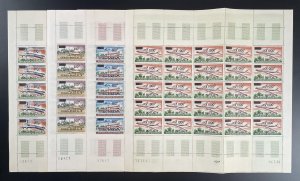 Dahomey 1967 YT Parcel post 8-11 overloaded sheet airplane aviation