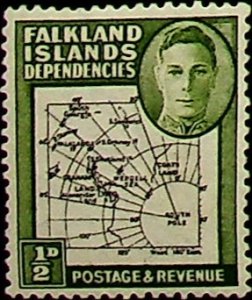 Falkland Islands, Dependencies 1946 SG G1 MH KGVI (002746)