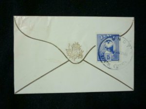 LUNDY STAMP USED ON COVER