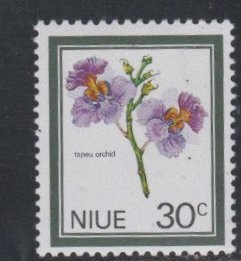 Niue # 131, Tapeau Orchid, Mint Hinged, 1/3 Cat.