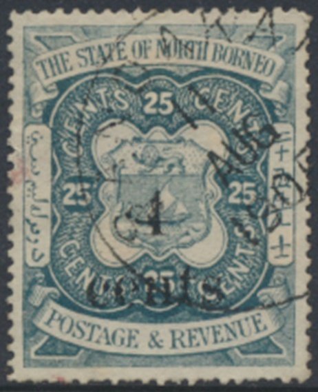 North Borneo  SG 152  Sc# 130 **    Used     see details  / scans