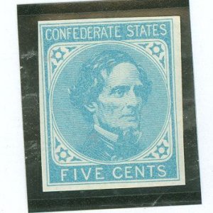 Confederate States #6 Unused Single