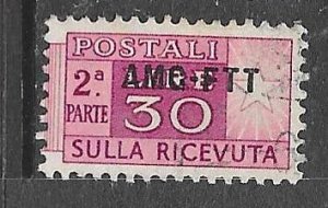 Italy Trieste Q20b: 30l Numeral O/P, used, F-VF