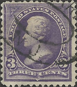 # 268 Purple Used Andrew Jackson SCV-2.25