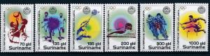 Suriname 1996 MNH Stamps Scott 1047-1052 Sport Olympic Games Cycling Badminton