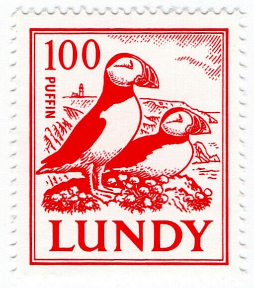 (I.B-JA) Cinderella Collection : Lundy Puffin 100p