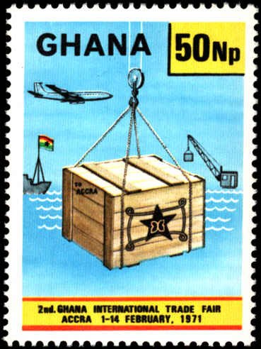 Ghana #410-414, Complete Set(5), 1971, Never Hinged