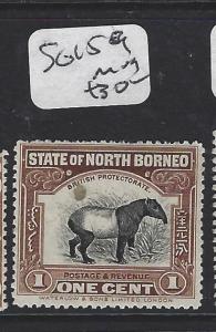 NORTH BORNEO  (PP1307B)   1C  TAPIR  SG 159   MOG 