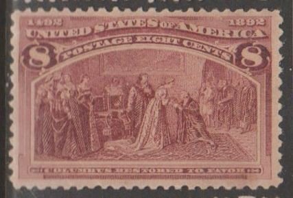 U.S. Scott #236 Columbian Stamp - Mint NH Single