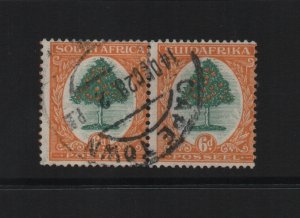 South Africa 1926 SG32 Used pair