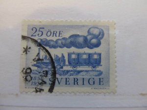 1956 Sweden Sweden Sweden 25o perf 121⁄2 3 sides fine used A13P17F179-