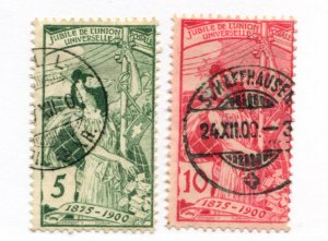 SWITZERLAND  101-02   USED