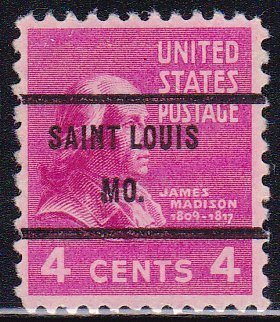 Precancel - Saint Louis, MO PSS 808-71 - Bureau Issue