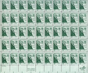 UNITED STATES SCOTT #1380 DANIEL WEBSTER SHEET(50) MINT NEVER HINGED