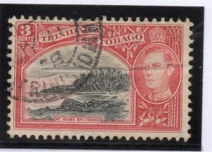 Trinidad & Tobago 1938 Early Issue Fine Used 3c. 033889