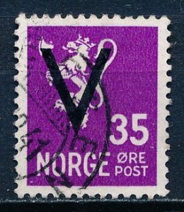 Norway #216 Single Used