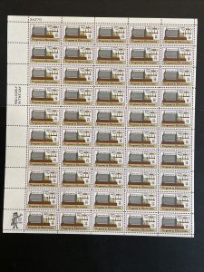 1973 sheet, 6-Cent Electronics Progress Sc# 1500 