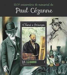 2016 S.Tome&Principe - Paul Cezanne. Scott Code: 3075