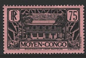 Middle Congo Sc#78 MH