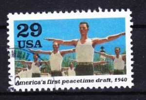 2559b WWII - Peacetime Draft Used Single