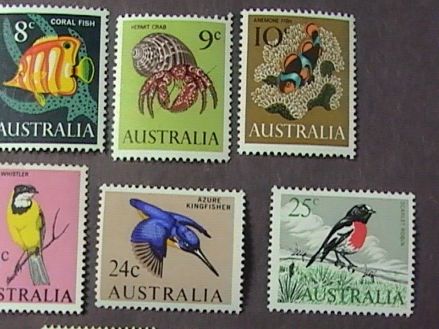 AUSTRALIA # 394-417-MINT NEVER/HINGED--COMPLETE SET------1966-71