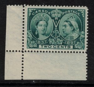 Canada #52 Extra Fine Never Hinged Lower Left Margin Copy