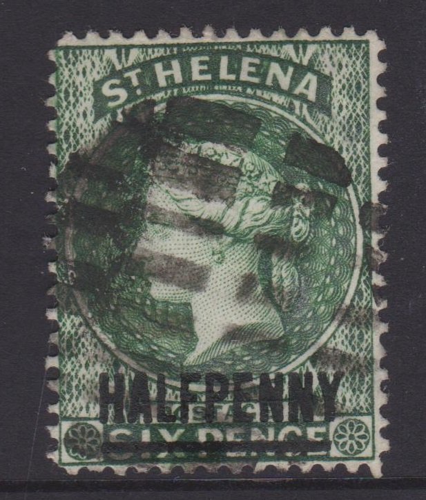 St Helena Sc#34 Used