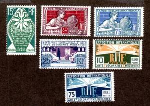 France # 220-225 Mint!