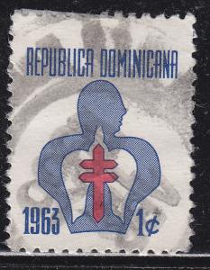 Dominican Republic RA34 Postal Tax Stamp 1963