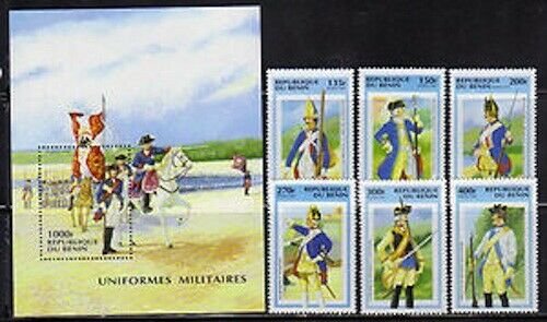 Benin Mint NH Lot - 22 Different Complete Sets