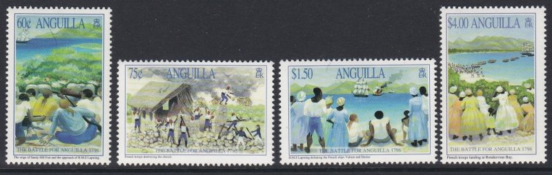 948-51 Battle for Anguilla Bicentennial MNH