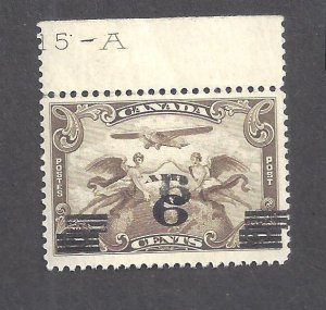 CANADA # C3b VF MINT NH AIRMAIL DOUBLE SURCHARGE BS28659