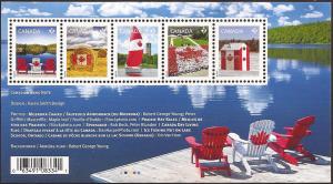 Canada - Scott# (016 - MNH Souvenir Sheet) 2611 (2013) VF...