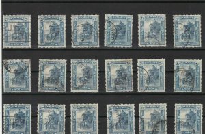 jamaica cancel and stamps study ref 13632