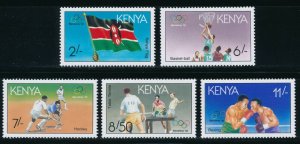 Kenya - Barcelona Olympic Games MNH Sports Set (1992) 