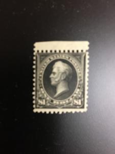 276 1895 $1.00 Black MNH Reperforated At Right. Catalogue Value $1800.00
