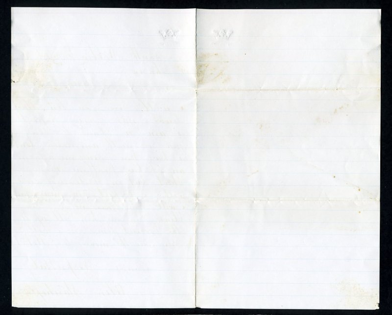 # 94 on cover South Robbinston, ME, DPO, to Carmel, ME with letter - 2-6-1869