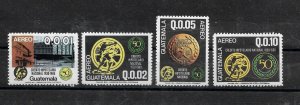 GUATEMALA 1982 NATIONAL MORTGAGE BANK 50TH ANNIVERSARY SET OF 4 SCOTT C756/9