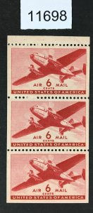 MOMEN: US STAMPS # C25a MINT OG NH BOOKLET XF LOT #11698