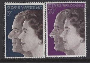 GREAT BRITAIN 683-684 MNH