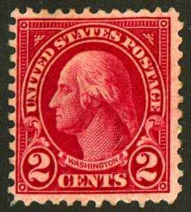 U.S. #634 MINT OG HR