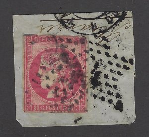 France Scott 48 Used on Piece