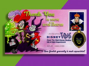 Snow White's Evil Queen Mother on POP-UP 'Thank You' cover for AFDCS Donors!