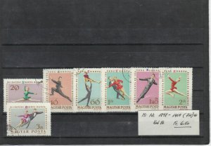 Hungary Iceskating Used Stamps Ref: R6999