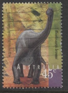 STAMP STATION PERTH Australia #1612 Prehistoric Animals Definitive  Used